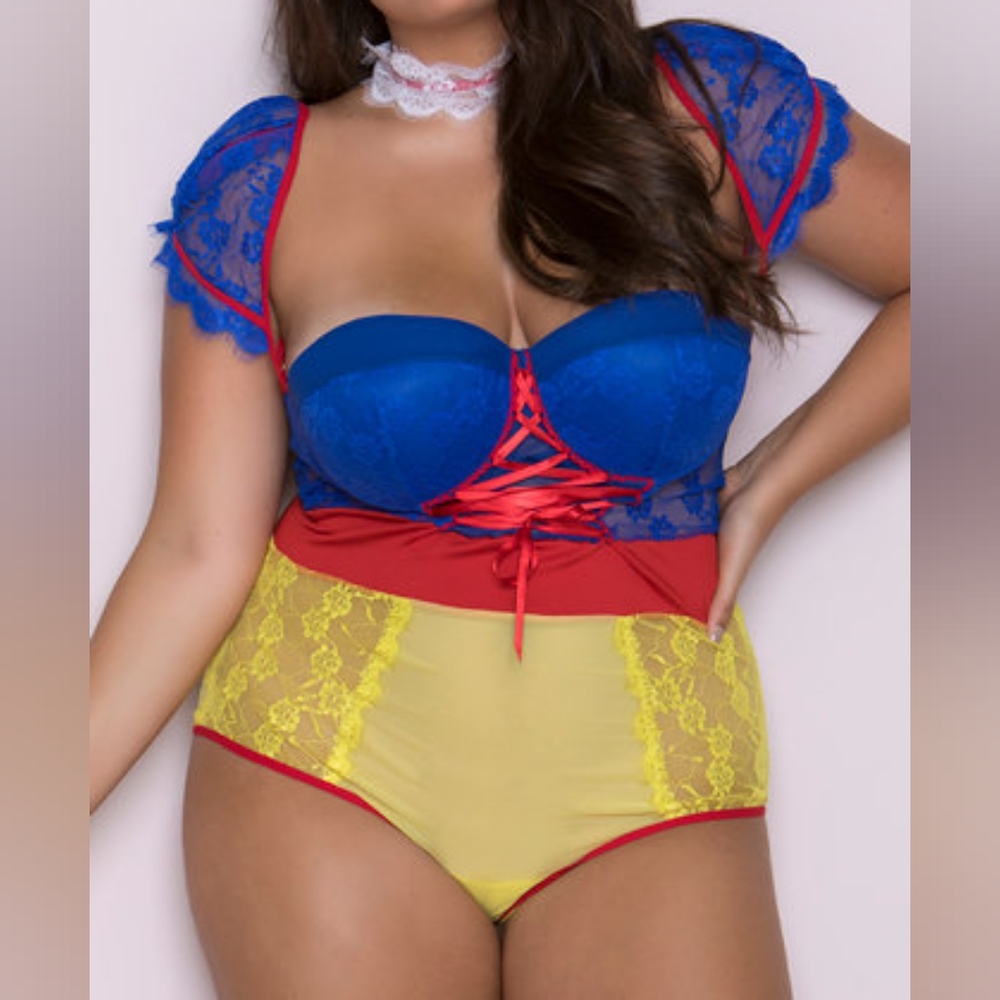 Snow White Princess Inspired Lingerie Costume